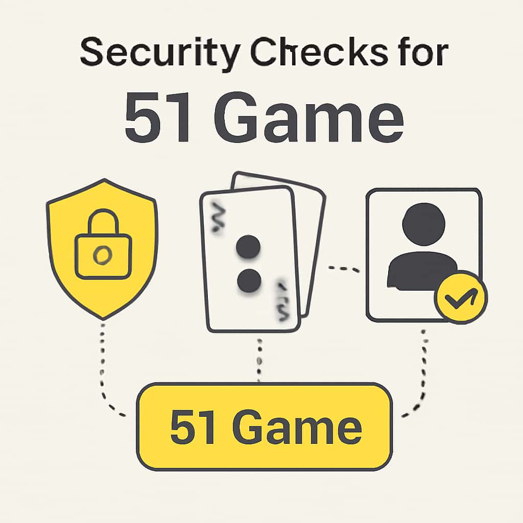 An educational diagram about Security Checks for 51 Game.