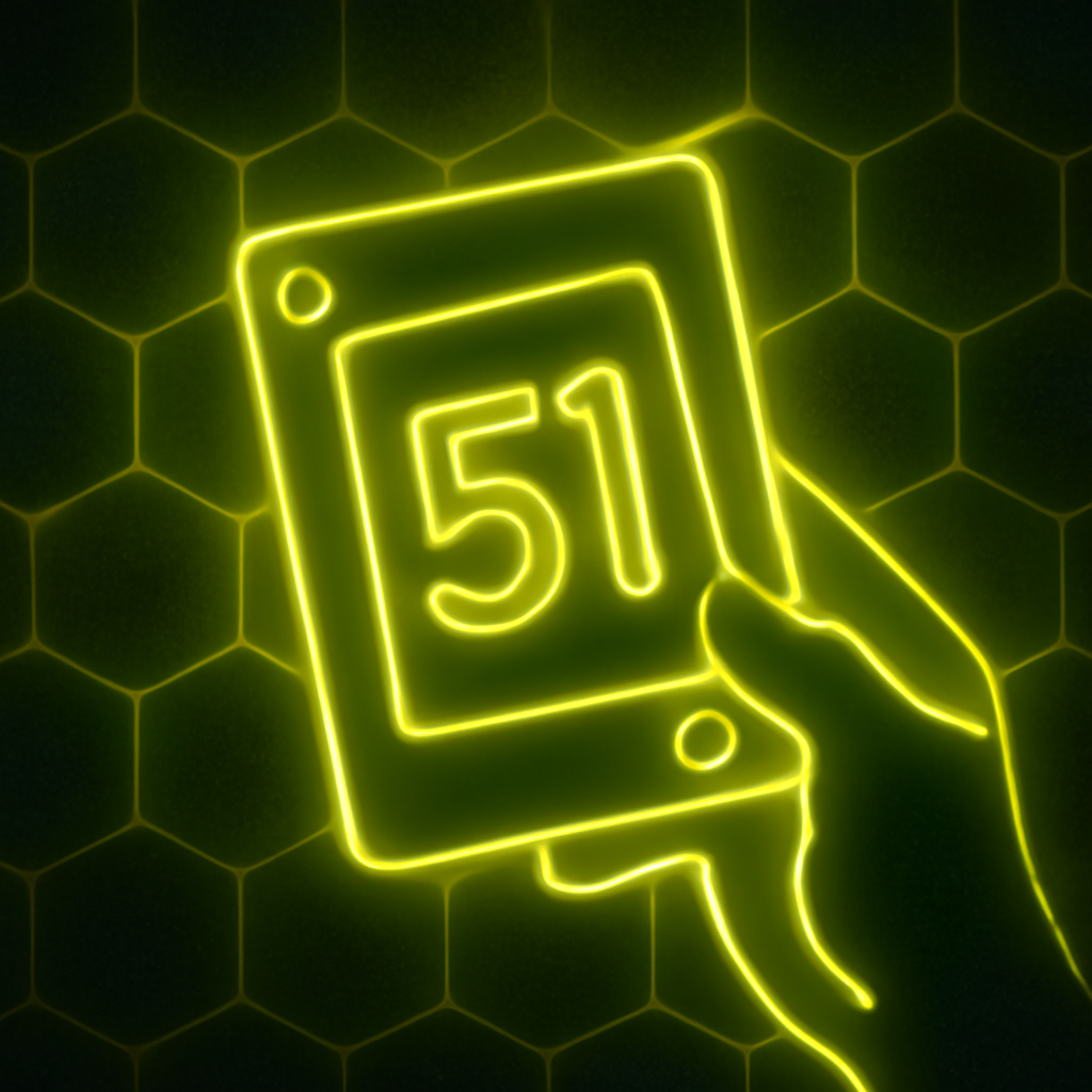 Icon illustrating system requirements for 51 Game.