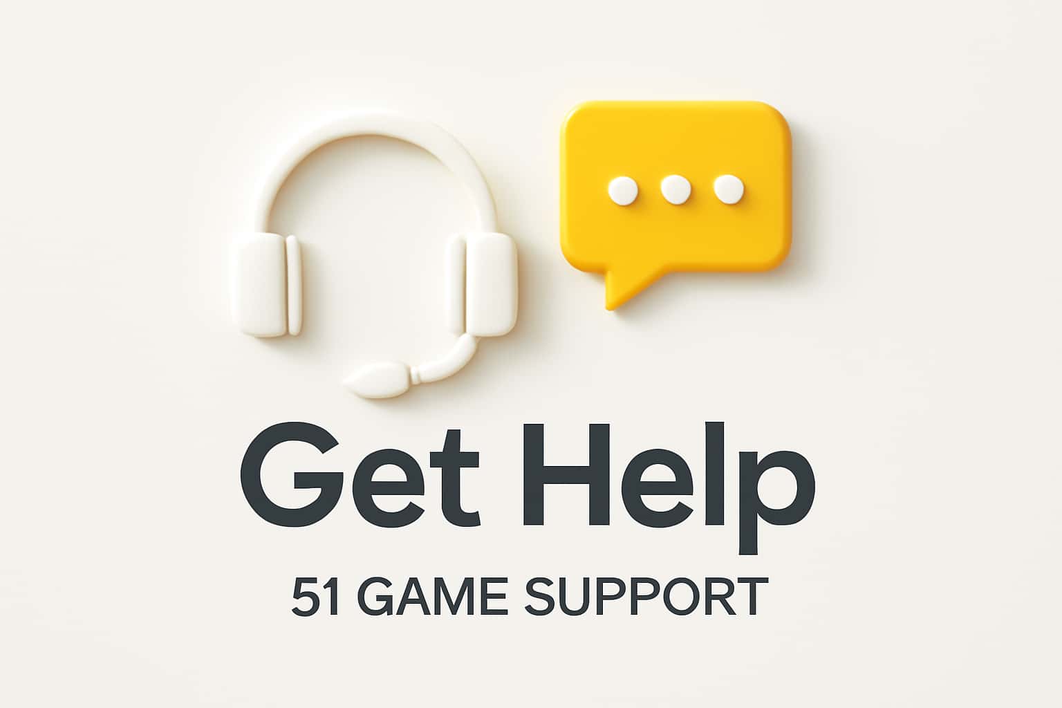 Get Help - 51 Game Support Interface