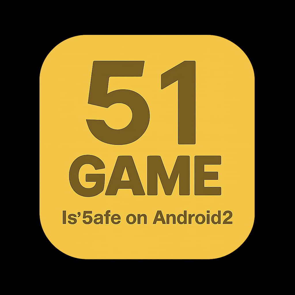 A badge icon representing the safety analysis of the 51 Game APK on Android.